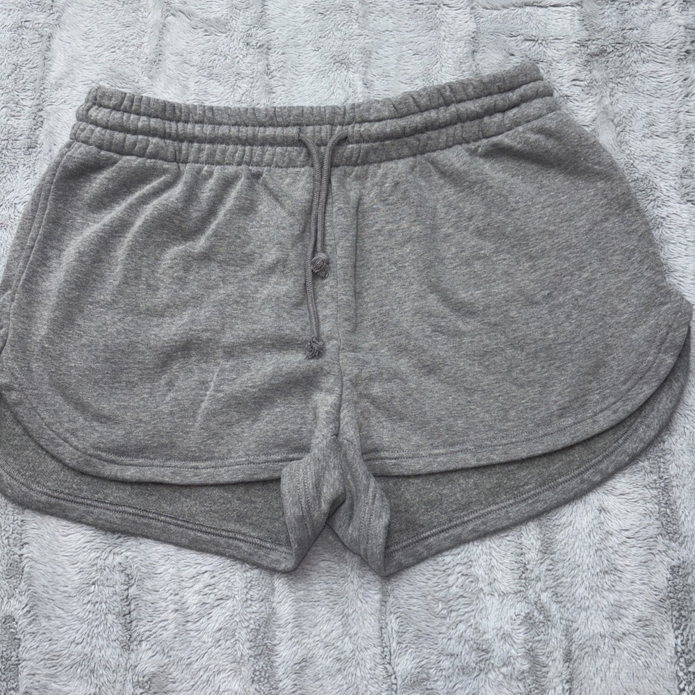 Wild Fable Women's High-Rise Dolphin Short Shorts Gray Extra Large XL